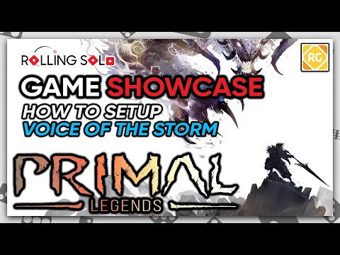 Primal: Legends | Solo Playthrough | How To Setup | Voice of the Storm