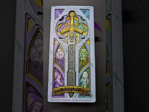 Unboxing of Excalibur by Roxley Games