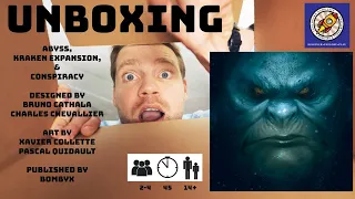 Abyss, Kraken expansion, and Conspiracy Abyss Universe Unboxing