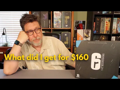 6 Siege Core Game Unboxing Re-boxing