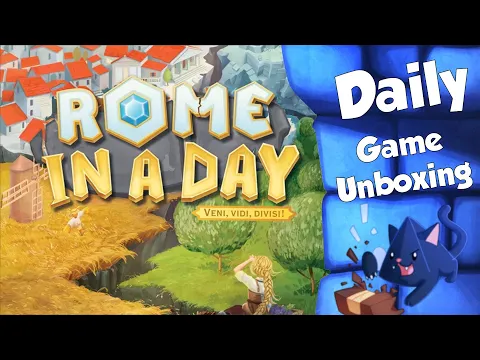 Rome In A Day -   Daily Game Unboxing