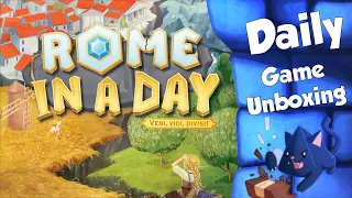 Rome In A Day -   Daily Game Unboxing