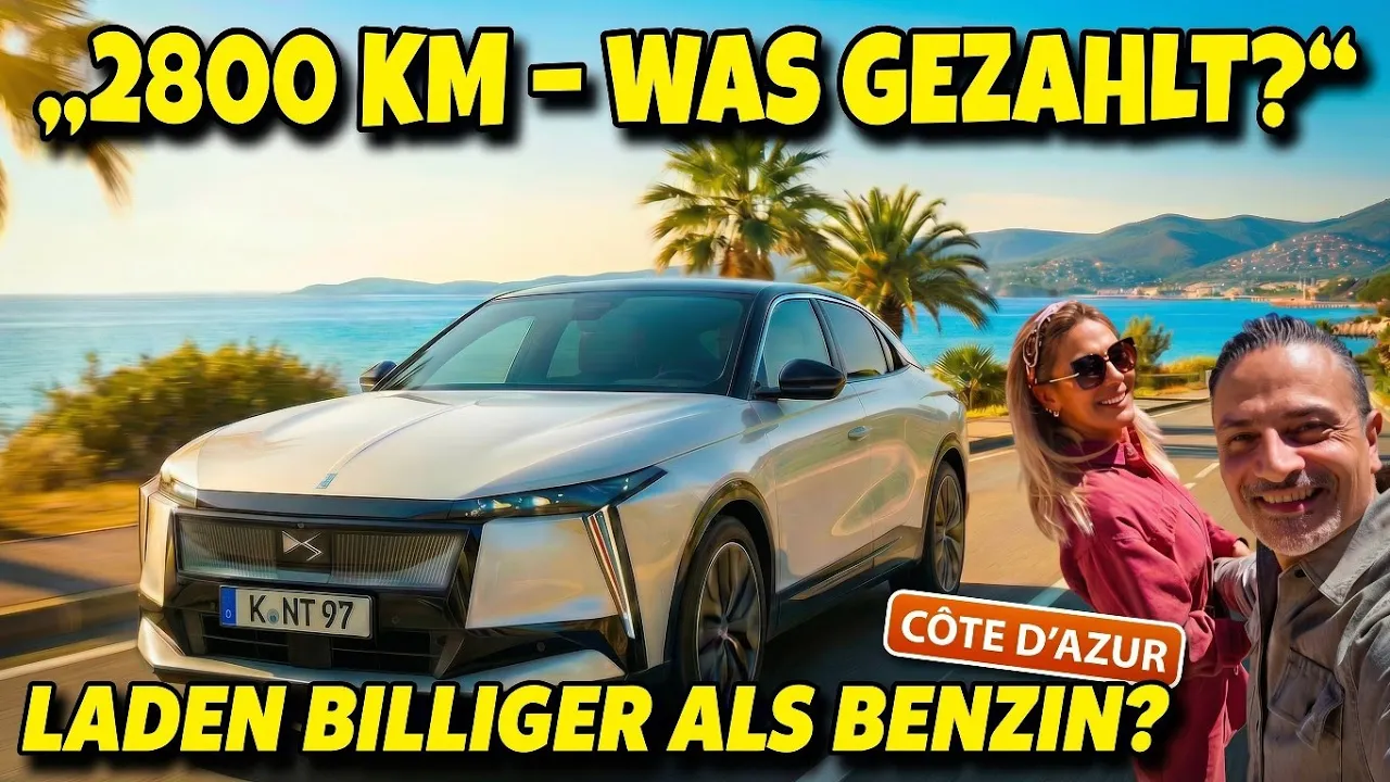 2800 km im E-Auto – wirklich günstiger als Benzin? Südfrankreich Roadtrip im DS N8 #roadtrip