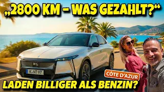 2800 km im E-Auto – wirklich günstiger als Benzin? Südfrankreich Roadtrip im DS N8 #roadtrip