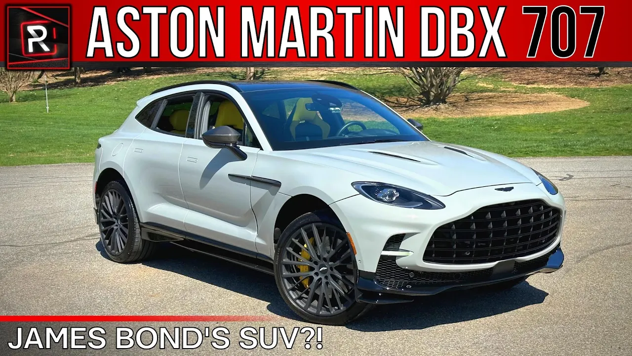 The 2023 Aston Martin DBX 707 Is A High Performance SUV That James Bond Would Drive
