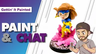Marvel United Miniature Painting Live Stream and Chat