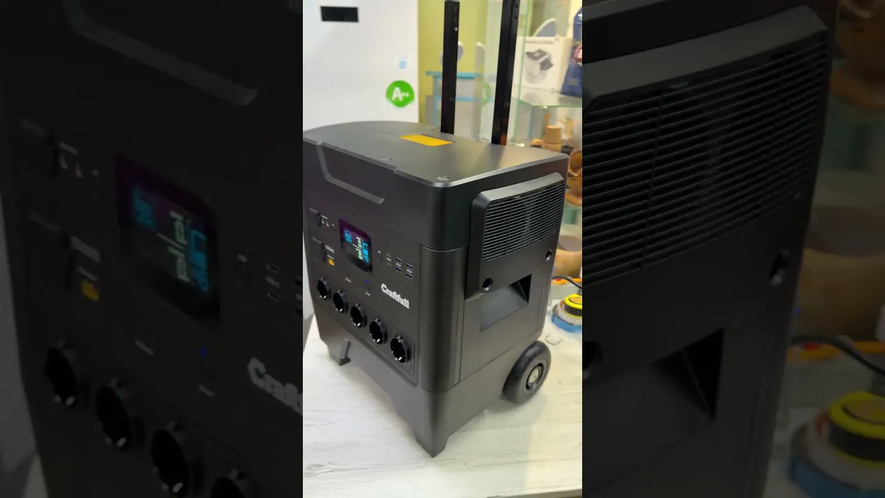 Портативна зарядна станція CRAFTFULL PS3600 Чорний (Black)