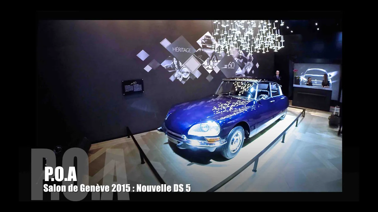 Nouvelle DS 5 2015 (restylée) - Salon de Genève 2015
