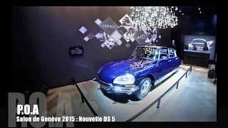 Nouvelle DS 5 2015 (restylée) - Salon de Genève 2015