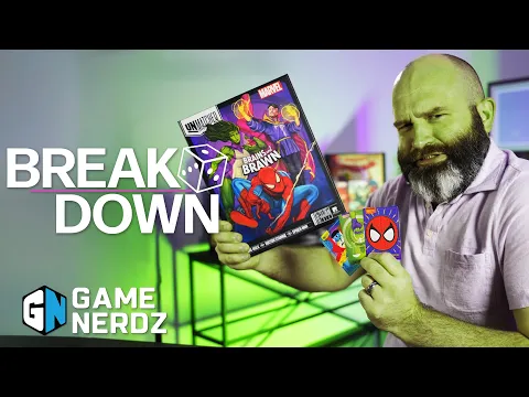 Unmatched Marvel Brains and Brawn Board Game Breakdown and GIVEAWAY