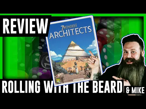 7 Wonders Architects (7 Wonders LITE) Board Game Review on Rolling with the Beard