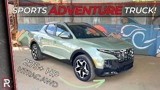 The 2022 Hyundai Santa Cruz is a Quirky & Bold Reincarnated Adventure Car Truck