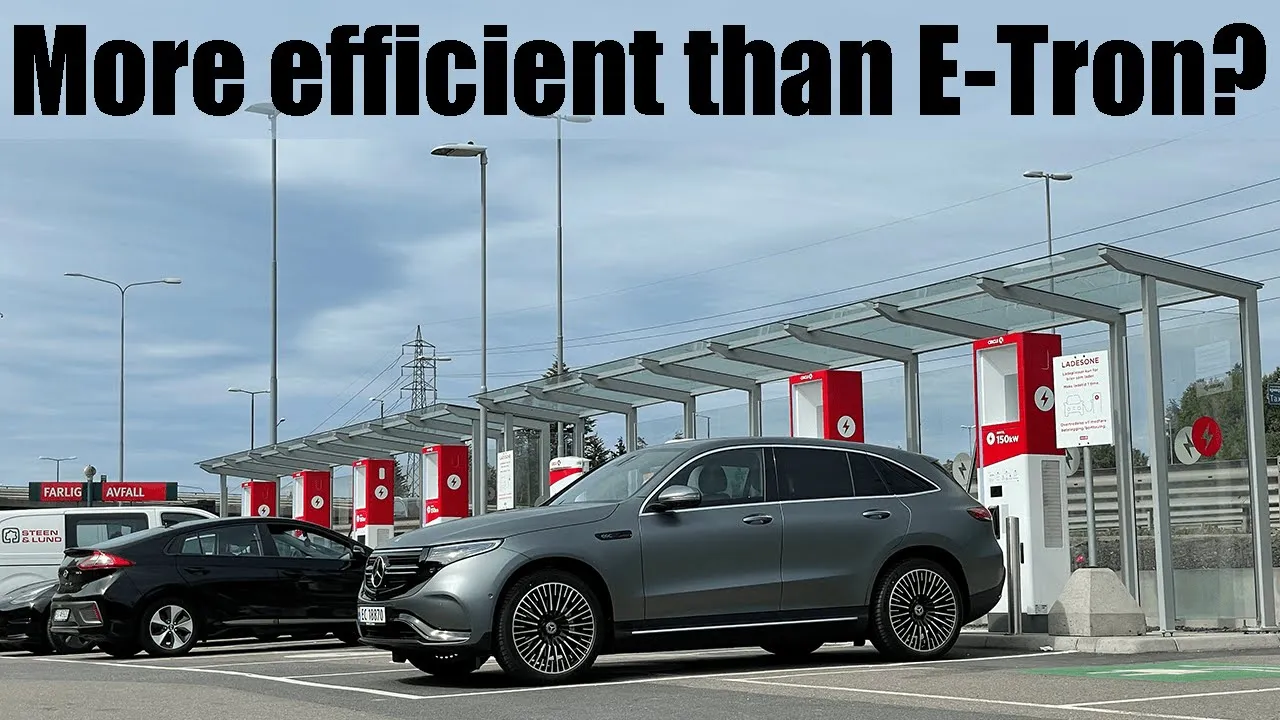 Mercedes Benz EQC Range, Efficiency & Charging Test!