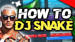 HOW TO MAKE DJ SNAKE STYLE - FL STUDIO TUTORIAL (+FLP/ALS) HOW TO MAKE DJ SNAKE STYLE - FL STUDIO TUTORIAL (+FLP/ALS)