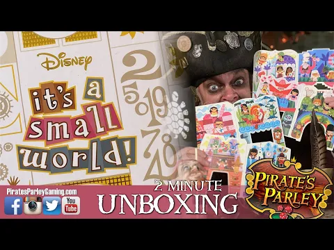 It’s a Small World (board game) UNBOXING!