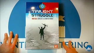 Preview Unboxing (ITA) | Twilight Struggle: Red Sea conflict, GMT Games | Winter Quartering