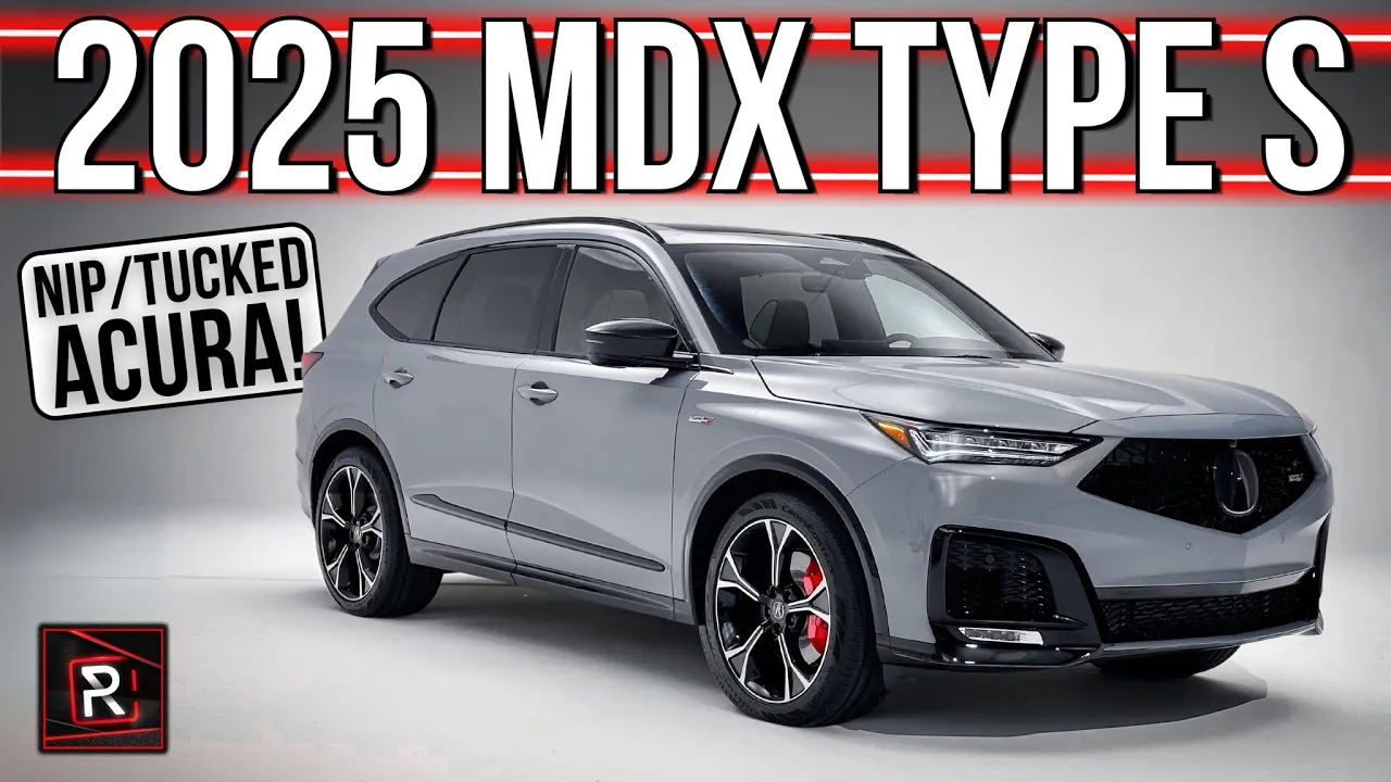 The 2025 Acura MDX Advance / Type S Gets A Revised Look With Much Improved Tech