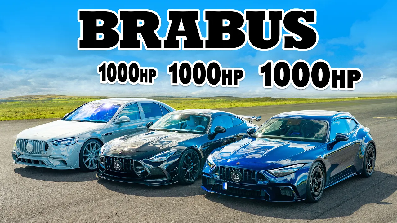 ULTIMATE BRABUS DRAG RACE