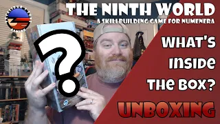 Unboxing: The Ninth World: A Skillbuilding Game for Numenera [Kickstarter]