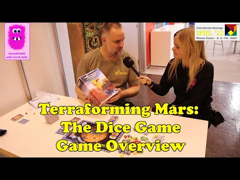 Terraforming Mars: The Dice Game - Game Overview at Essen Spiel '22