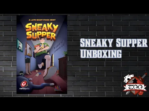 Sneaky Supper Board Game Unboxing