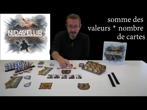 Nidavellir le tuto des règles avec Serge Laget (coin building)