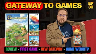 Carcassonne| First 3 Games Bought | Next Gen Gateway Game | Game Weight | Ep 80