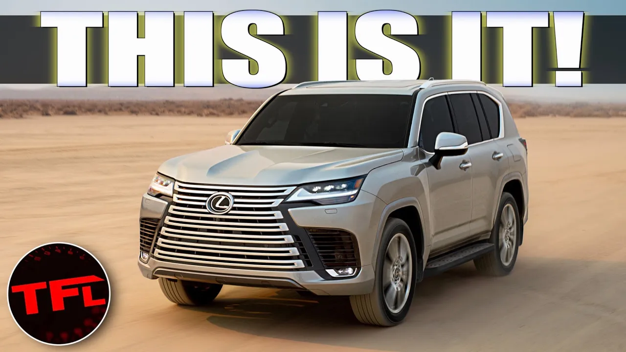 2022 Lexus LX 600 WORLD PREMIERE: The Land Cruiser We Can Actually Buy Has Officially Arrived!