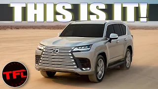 2022 Lexus LX 600 WORLD PREMIERE: The Land Cruiser We Can Actually Buy Has Officially Arrived!