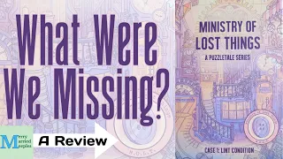 Ministry of Lost Things: Case 1 - Lint Condition Review - What Were We Missing?