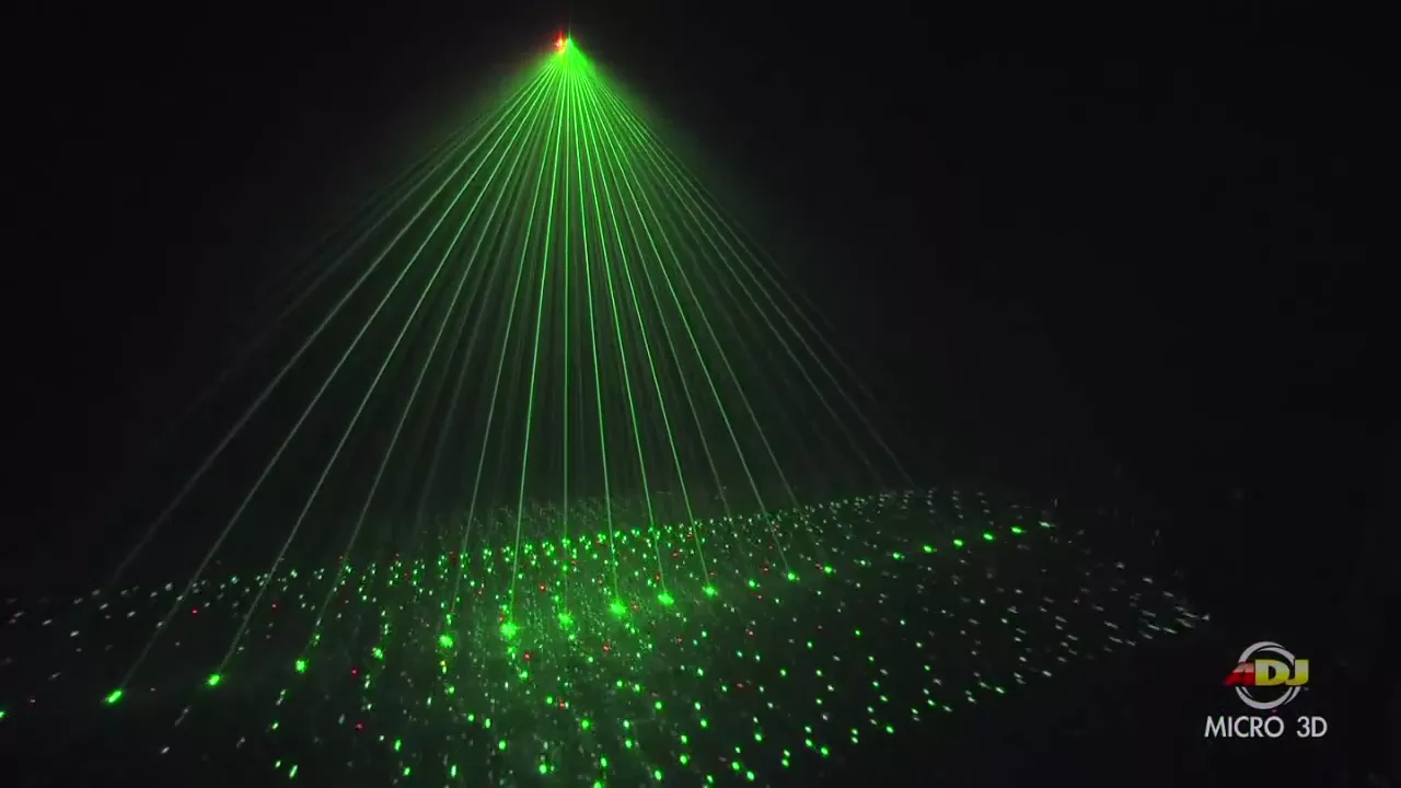 Product video thumbnail for American DJ Micro 3D Red &amp; Green 3D Laser Effect