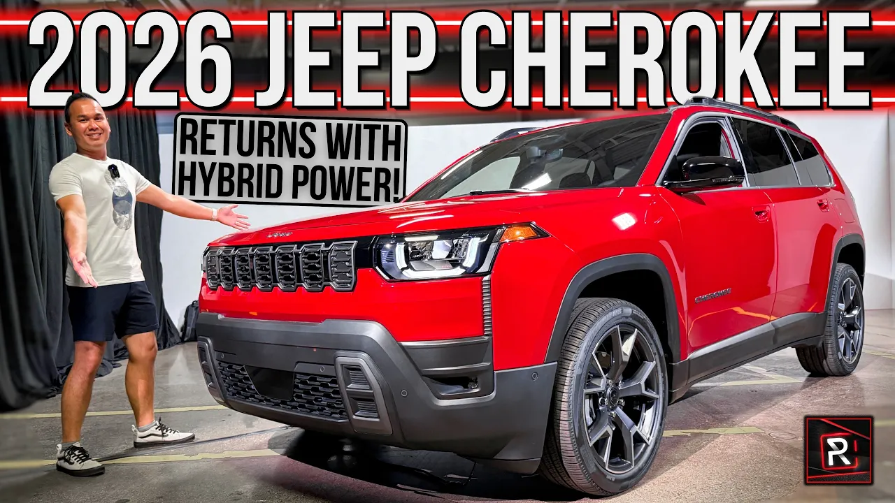The 2026 Jeep Cherokee Is A Reborn Authoritative SUV Name With Electrified Hybrid Power