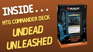 Inside…Commander Deck Innistrad: Midnight Hunt: Undead Unleashed (4K60fps)
