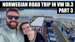 Stavanger to Bergen - Fjords, Ferries, EVs, Oh My! Norway Road Trip in VW ID.3 Part 3
