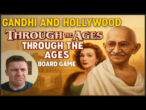 Gandhi and Hollywood Through the Ages Board Game