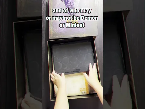 UNBOXING Blood on the Clocktower  #boardgame #halloween