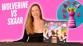 Dice Throne Marvel Missions - Wolverine vs Skaar - solo boardgame play through