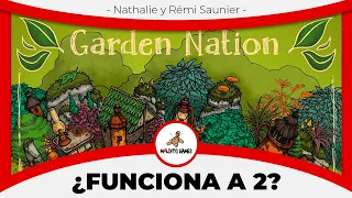 🌳Garden Nation🌳¿Funciona a 2? | APRENDE a Jugar