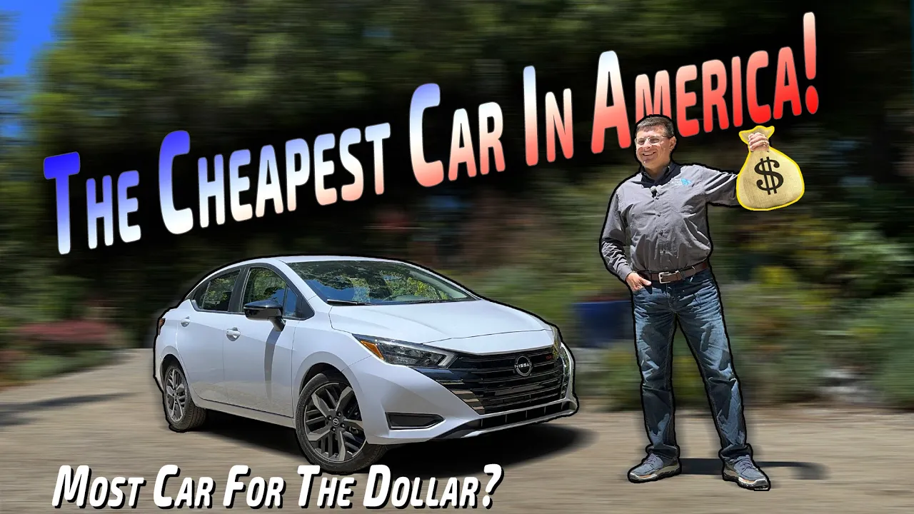 This Is The Cheapest Car In America! | 2023 Nissan Versa Review