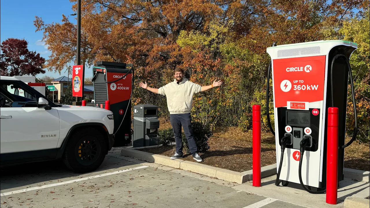 Awesome New Chargers In America! Alpitronic HYC400 & ABB Terra 360 Installed At Circle K Test Site