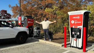 Awesome New Chargers In America! Alpitronic HYC400 & ABB Terra 360 Installed At Circle K Test Site