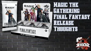 Magic the Gathering Final Fantasy Release Thoughts: Worlds most expensive card game!