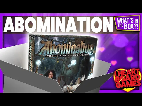 Abomination The Heir of Frankenstein Unboxing: What's In The Box?!