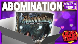 Abomination The Heir of Frankenstein Unboxing: What's In The Box?!