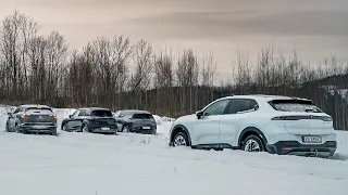 Fire billige 4X4 i brutal vintertest – hvem kommer seg frem?