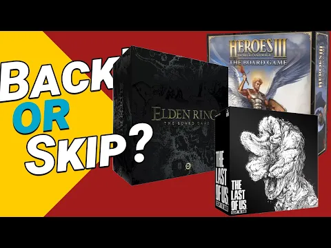 Kickstarter Roundup - Back or Skip? // IP Games Galore!
