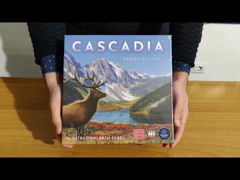 Unboxing di Cascadia - gioco da tavolo