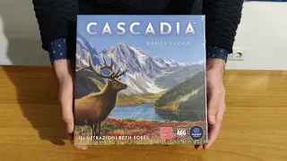Unboxing di Cascadia - gioco da tavolo