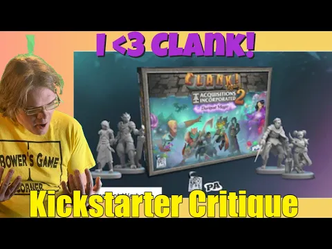 CLANK! Legacy 2: Acquisitions Incorporated — Darkest Magic -Kickstarter Critique Review