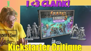 CLANK! Legacy 2: Acquisitions Incorporated — Darkest Magic -Kickstarter Critique Review